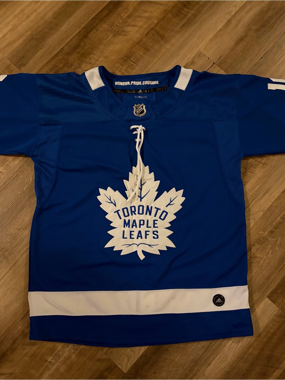 adidas Toronto Maple Leafs Blue and White Hockey Jersey Mitch Marner